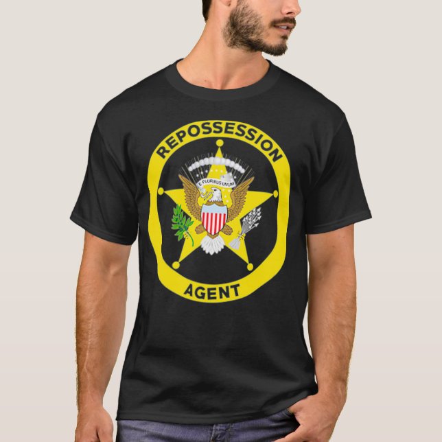 Repossession Agent  Vehicle Debt Collections Recov T-Shirt (Vorderseite)