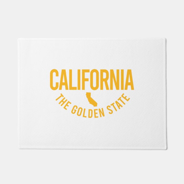 REPPIN’ CALIFORNIA FUßMATTE (Vorderseite)