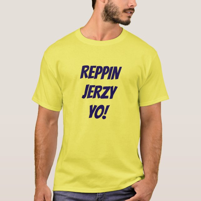Reppin Jerzy Yo Men's T - Shirt (Vorderseite)