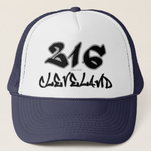 Repräsentant Cleveland (216) Truckerkappe