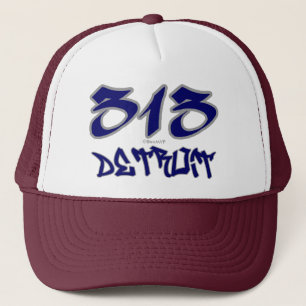 Repräsentant Detroit (313) Truckerkappe