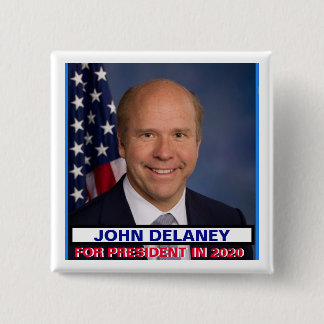 Repräsentant. John Delaney für Präsidenten 2020 Button