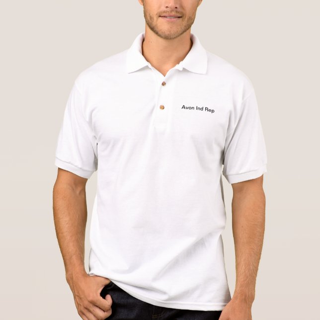 Repräsentanten-Männer Avon-Ind das Polo Shirt (Vorderseite)