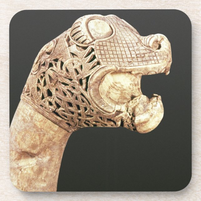 Repräsentationsfigur von Viking Longship, fand bei Untersetzer (Vorderseite)