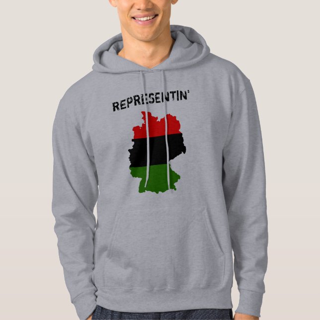 Representin Deutschland RBG Hoodie (Vorderseite)