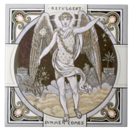 Repro 18. Jahrhundert Minton Saison "Summer" Tile Fliese