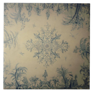 Repro Delft Tile Chinoiserie Fliese