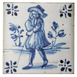 Repro Desoftman Blue Delft Fliese