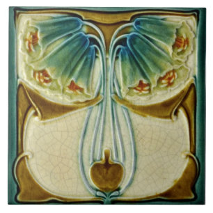 Repro Marsden Art Nouveau Decorative Keramik Fliese