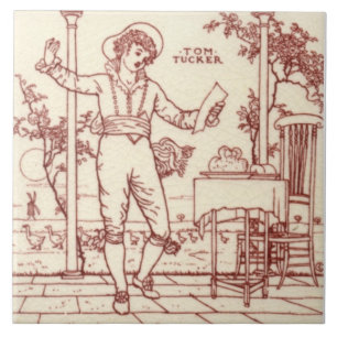 Repro Maw Crane Little Tommy Tucker Kinderzimmer R Fliese