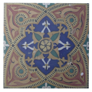 Repro Portugiesisch farbenfrohe Blumenmuster Tile Fliese