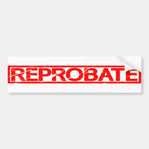 Reprobate Briefmarke Autoaufkleber