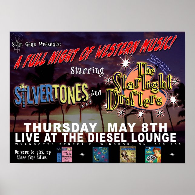 Reproduction Concert Poster (Vorne)