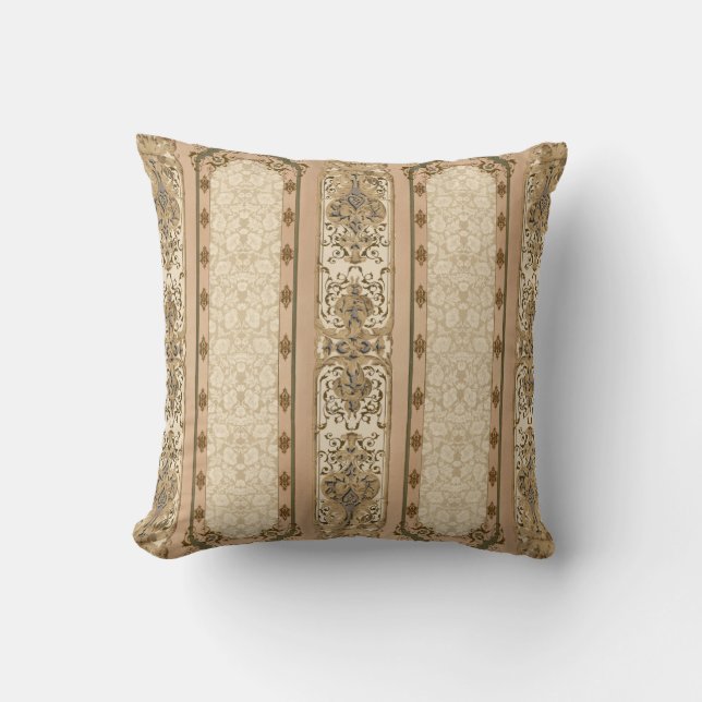 Reproduction Wallpaper Throw Pillow Kissen (Vorderseite)