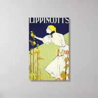 Reproduktion eines Plakats für die Werbung 'Lippin