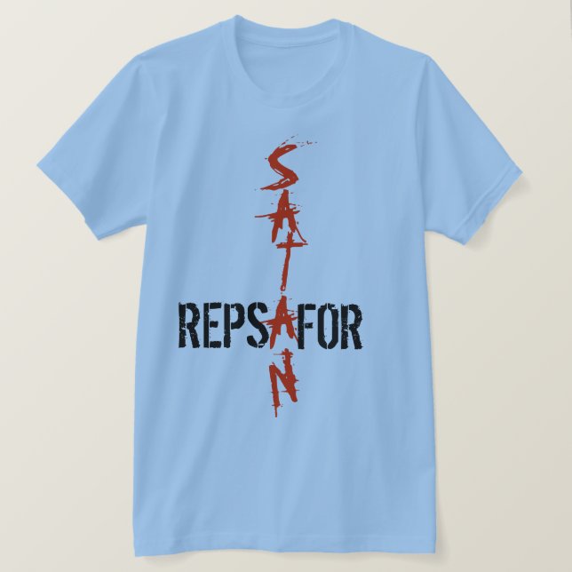 Reps4Satan T-Shirt (Design vorne)