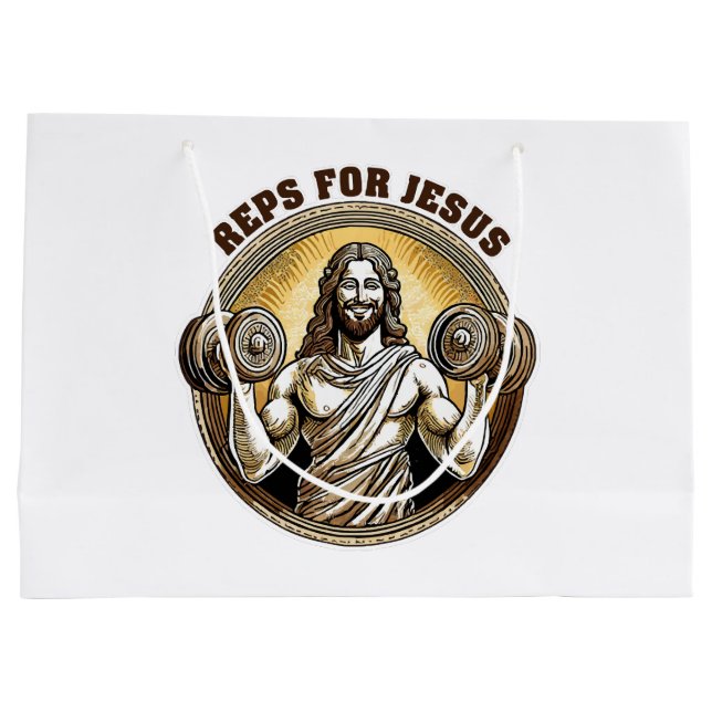Reps für Jesus Große Geschenktüte (Rückseite)