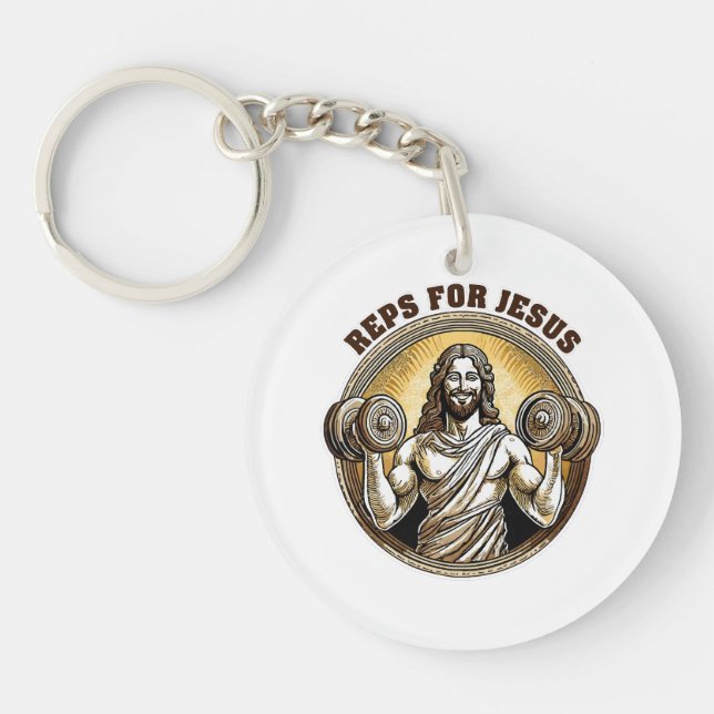 Reps für Jesus Schlüsselanhänger (Vorderseite)