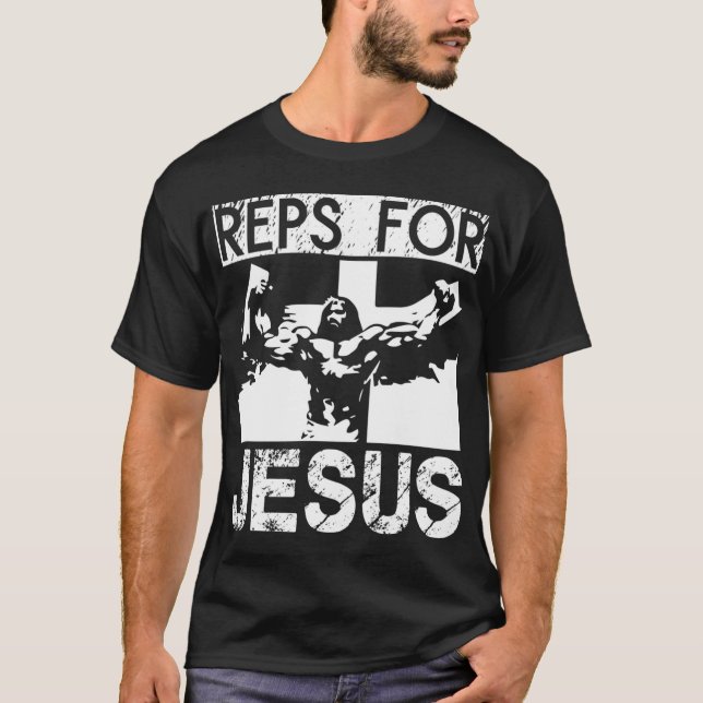 Reps für Jesus unverzichtbarer T - Shirt (Vorderseite)