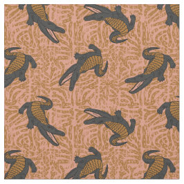 Reptil Alligator Rost  Stoff