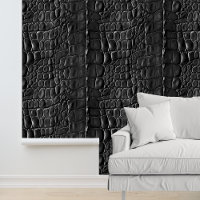 Reptil Black Alligator Crocodile Skalen