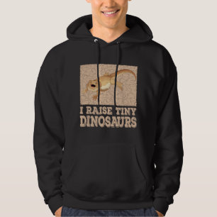 Reptil Echse Ich Ziehe Kleine Dinosaurier Lustiger Hoodie