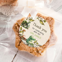 Reptil Show Geburtstagsparty Runder Aufkleber