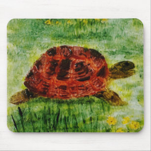 Reptil-Tierkunst-Schildkröte Mousepad