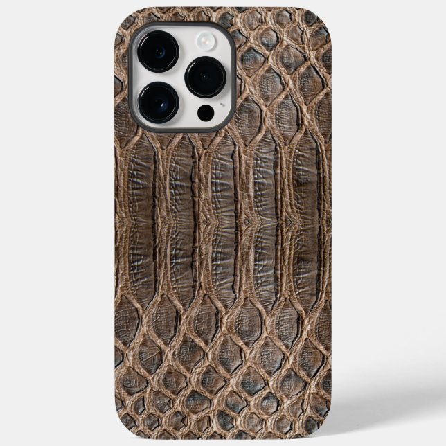 Reptile Haut Textur Kabeljau.03 Case-Mate iPhone Hülle (Rückseite)