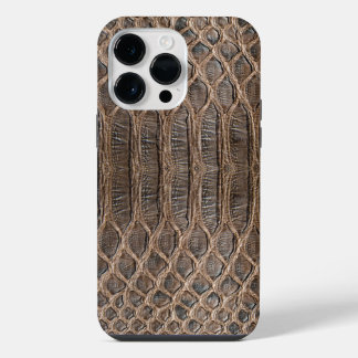 Reptile Haut Textur Kabeljau.03 iPhone 14 Pro Max Hülle