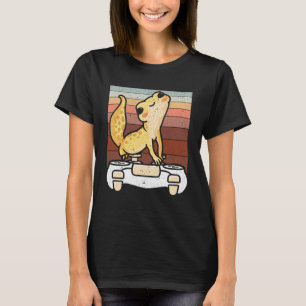 Reptile Leopard Gecko Lizard Herpetology Päpste 5 T-Shirt