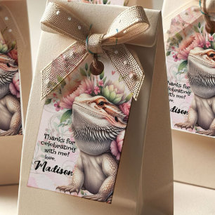 Reptile Lizard Birthday Geschenkanhänger