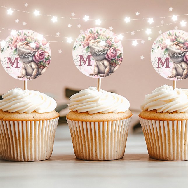 Reptile Lizard Birthday Runder Aufkleber (Are you ready to throw an unforgettable birthday bash for your reptile enthusiast?
)