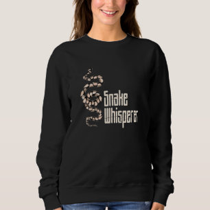 Reptile Predator Animal Snake Whisperer Schlange Sweatshirt