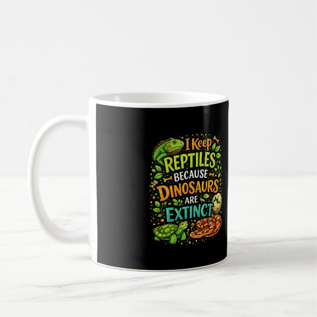 Reptiles Rule Kaffeetasse (Links)