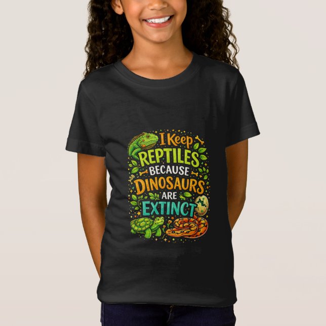 Reptiles Rule T-Shirt (Vorderseite)