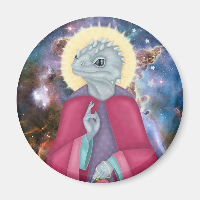 Reptilianer Magnet (Vorne)