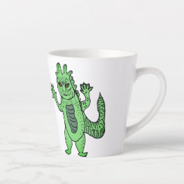 Reptilianos gezeichnet milchtasse