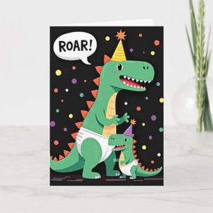 Reptilien-Muttertag-Fun-Karte Karte