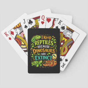 Reptilien regieren spielkarten