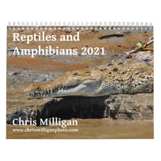 Reptilien und Amphibien 2021 von Chris Milligan Kalender