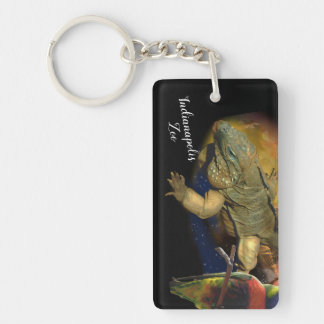 Reptilien und Vögel aus Indianapolis Zoo Schlüsselanhänger