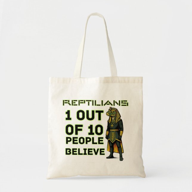 Reptilien-Yikes-Fakt Tragetasche (Vorne)