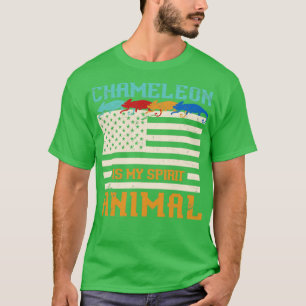 Reptilien-Zoo-Aufseher Chamäleon T-Shirt