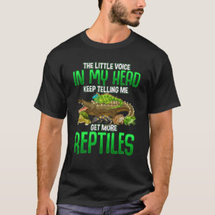 Reptilienliebhaber Schlangenfrösche und Schildkröt T-Shirt