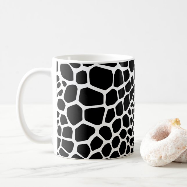Reptilientienprint Kaffeetasse (Mit Donut)