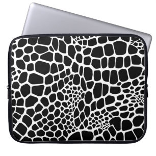 Reptilientienprint Laptopschutzhülle
