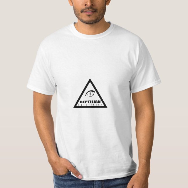 ReptilienVerschwörung T-Shirt (Vorderseite)