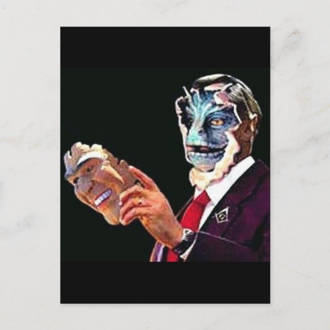 reptilisch postkarte (Vorderseite)