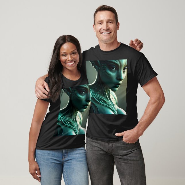 Reptilische Göttin T-Shirt (Unisex)